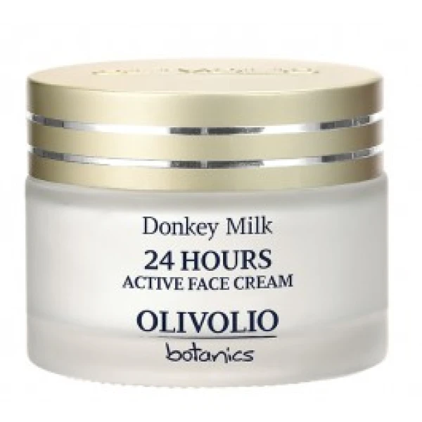 Face Care Olivolio Donkey Milk 24hours Active Face Cream for All Skin Types