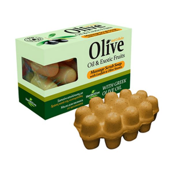 The Olive Tree Massage Soap Herbolive Massage Soap with Exotic Fruits