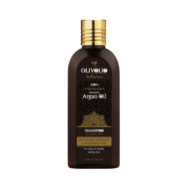 The Olive Tree Hair Care Olivolio Argan Shampoo for All Hair Types