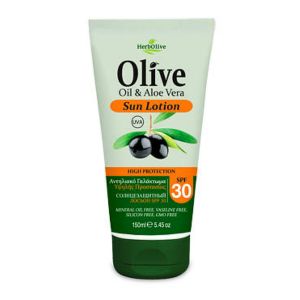 The Olive Tree Αντηλιακή Προστασία Herbolive Αντηλιακή Λοσιόν SPF 30
