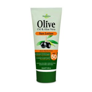 The Olive Tree Φροντίδα για τον Ήλιο Herbolive Αντηλιακή Λοσιόν SPF 50