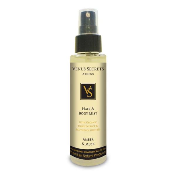 Body Care Venus Secrets Hair & Body Mist Spray Amber & Musk