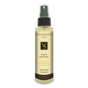 The Olive Tree Body Care Venus Secrets Hair & Body Mist Spray Mandarin & Jasmin