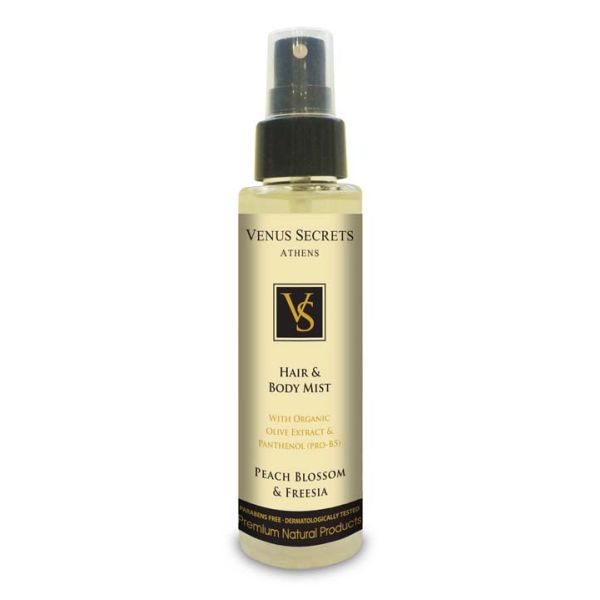 Body Care Venus Secrets Hair & Body Mist Spray Peach Blossom & Freesia