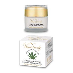 Face Care Venus Secrets Cannabis & Argan Oil 24hours Moisture Face Cream