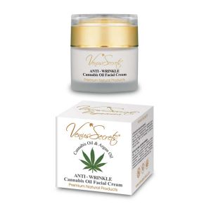 Anti-Wrinkle Cream Venus Secrets Cannabis & Argan Oil Anti-Wrinkle Face Cream