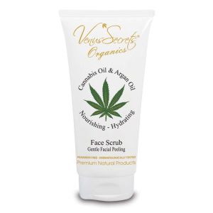 Exfoliators & Peels Venus Secrets Cannabis & Argan Oil Gentle Face Scrub