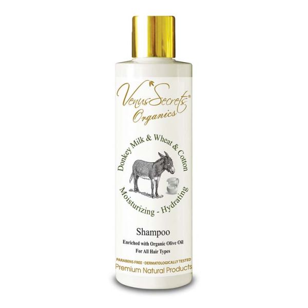 Hair Care Venus Secrets Donkey Milk Wheat & Cotton Shampoo