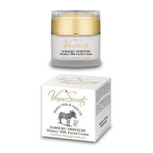 The Olive Tree Face Care Venus Secrets Donkey Milk 24 Hours Moisture Facial Cream