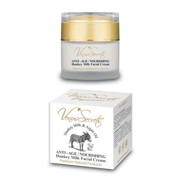 The Olive Tree Face Care Venus Secrets Donkey Milk Anti-Age Nourishing Face Cream