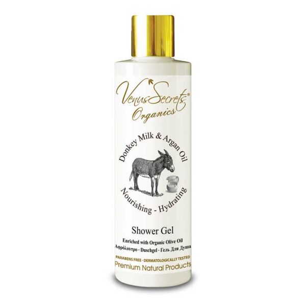 Body Care Venus Secrets Donkey Milk & Argan Oil Shower Gel