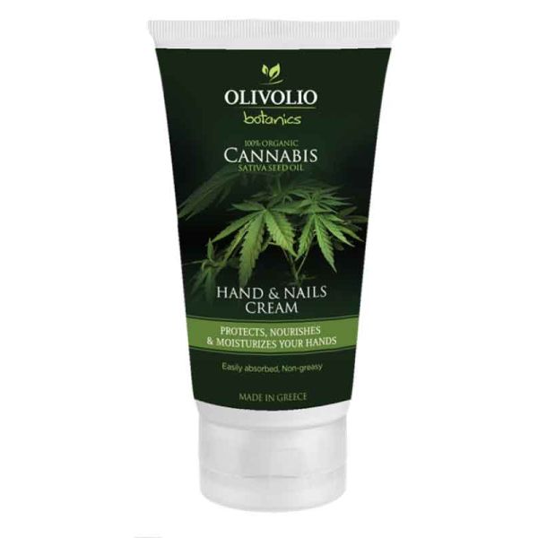 The Olive Tree Hands & Feet Care Olivolio Cannabis Oil – CBD Hand & Nails Cream