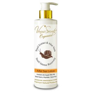 The Olive Tree Body Care Venus Secrets Snail Extract After Sun Lotion for Intense Recovery