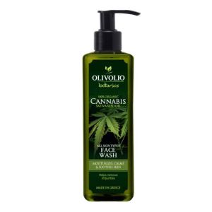 The Olive Tree Καθαρισμός Προσώπου Olivolio Λάδι Κάνναβης – CBD Καθαριστικό Προσώπου