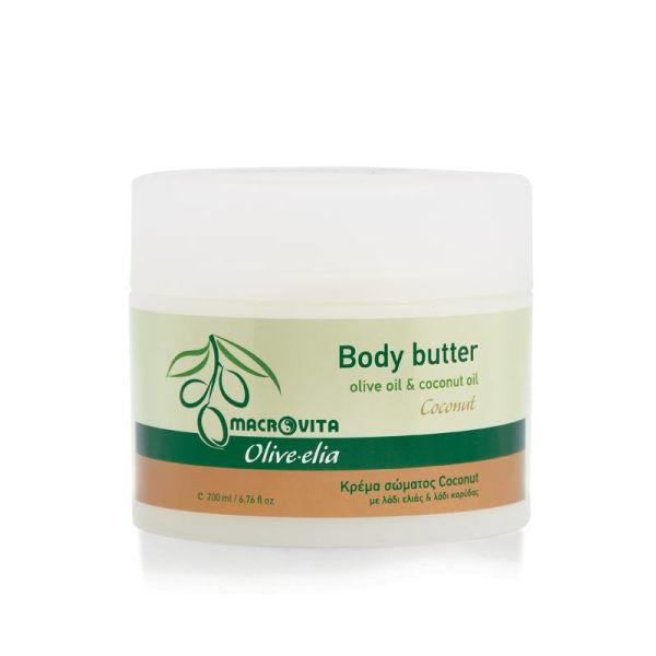 The Olive Tree Body Care Macrovita Olivelia Body Butter Coconut