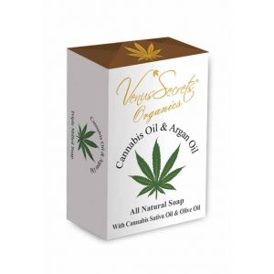 Regular Soap Venus Secrets Organics Cannabis Oil & Argan Oil Soap