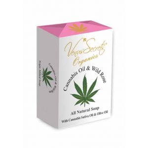 The Olive Tree Regular Soap Venus Secrets Organics Cannabis Oil & Wild Rose Soap