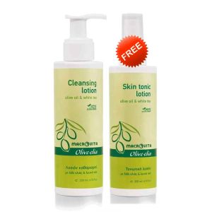 The Olive Tree Face Care Macrovita Olivelia Cleansing Lotion & FREE Tonic Lotion (Full Size)