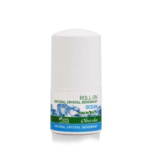 The Olive Tree Body Care Macrovita Olivelia Natural Crystal Deodorant Roll-on Ocean