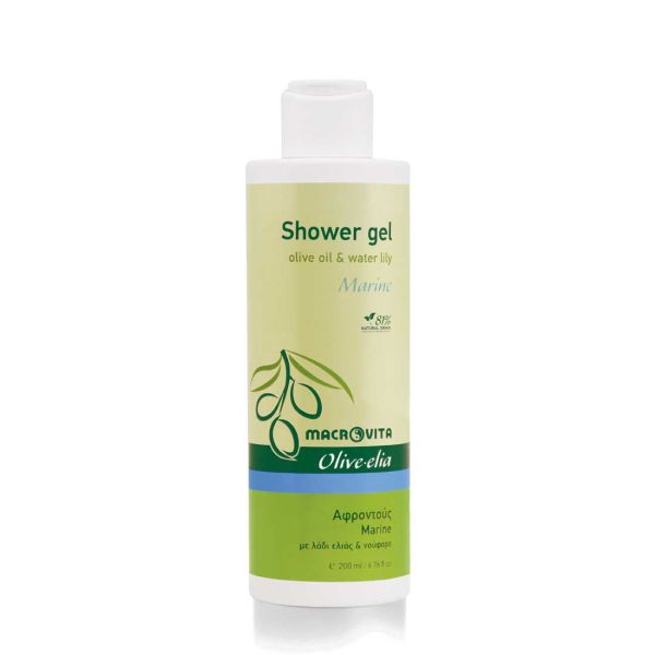 The Olive Tree Body Care Macrovita Olivelia Shower Gel Marine