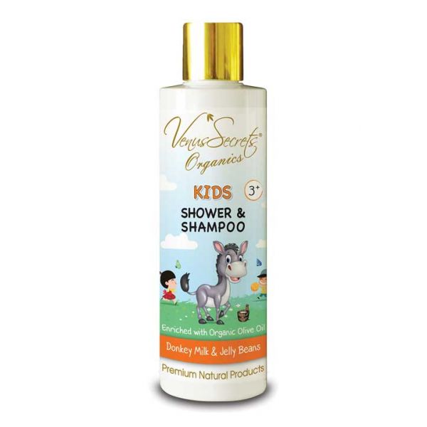 Babies & Kids Care Venus Secrets Kids Shower & Shampoo Donkey Milk & Jelly Beans