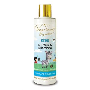 Σαμπουάν Μαλλιών & Σώματος Venus Secrets Kids Shower & Shampoo Donkey Milk & Sweet Talc