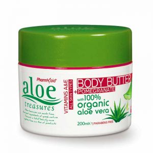 The Olive Tree Body Care Aloe Treasures Body Butter Pomegranate