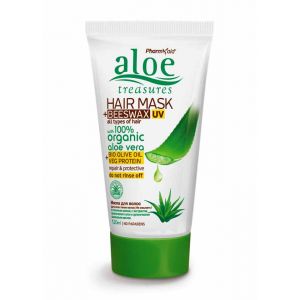 The Olive Tree Hair Care Aloe Treasures Leave-in Hair Mask for All Hair Types