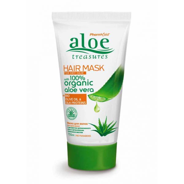 Μάσκα Μαλλιών Aloe Treasures Μάσκα για Ξηρά Μαλλιά