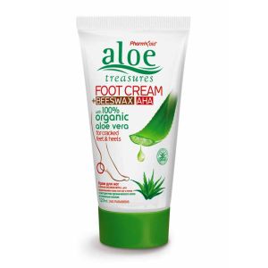 The Olive Tree Hands & Feet Care Aloe Treasures Foot Cream Beeswax AHA