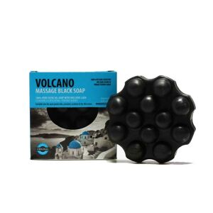Massage Soap Santo Volcano Spa Massage Black Soap with Volcanic Lava
