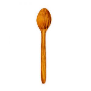 The Olive Tree Accessories Wooden Dessert Spoon 20 cm / 7.9 in – The Olive Tree