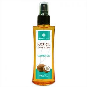 The Olive Tree Hair Care Fresh Secrets Hair Oil Coconut for All Hair Types