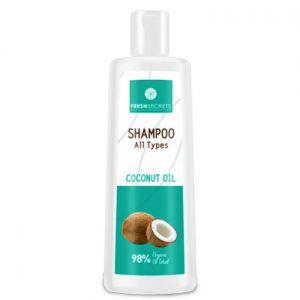 The Olive Tree Hair Care Fresh Secrets Shampoo Coconut Oil for All Hair Types