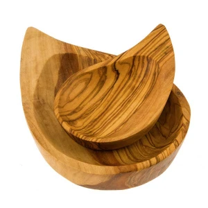 Accessories Wooden Tear Shaped Plate – The Olive Tree