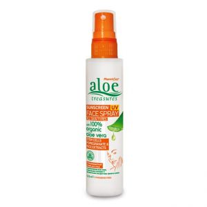 Face Care Aloe Treasures Sunscreen UV Face Spray
