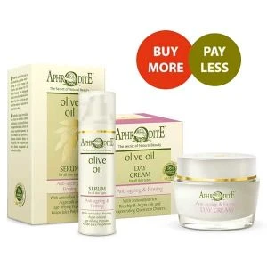 Face Care Aphrodite Anti-ageing – Firming Day Cream & Anti-ageing – Firming Serum Set