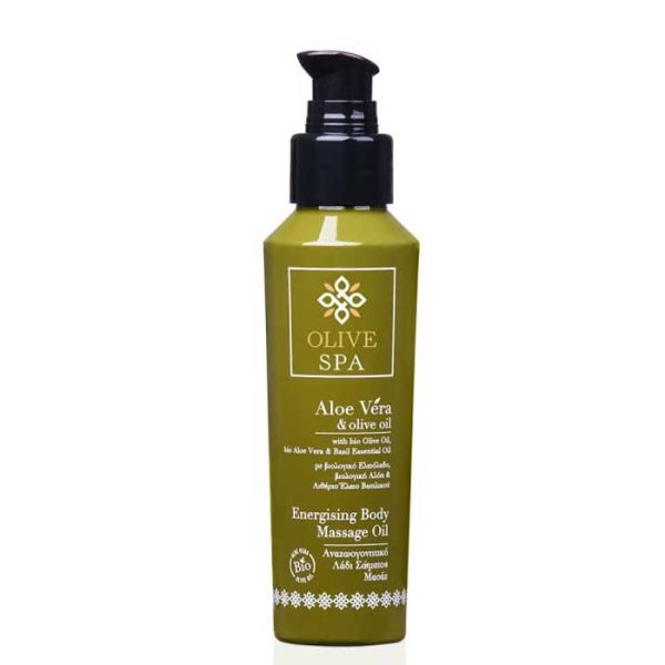 Bath & Spa Care Olive Spa Aloe Vera Energizing Body Massage Oil