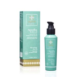 The Olive Tree Body Care Olive Spa Spirulina Hair & Body Dry Oil