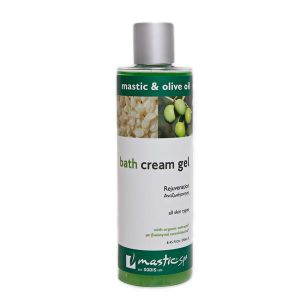 Body Care Mastic Spa Bath Cream Gel – Revitalizing Shower Gel – Mastic & Olive