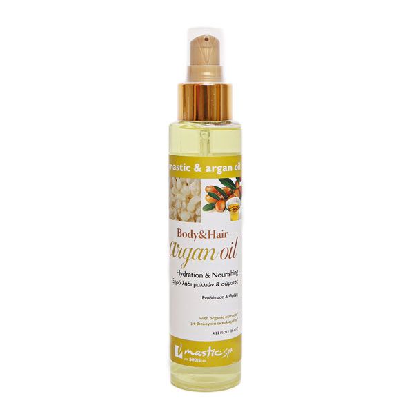 Bath & Spa Care Mastic Spa Body & Hair Argan Oil – Dry Oil – Mastic & Argan