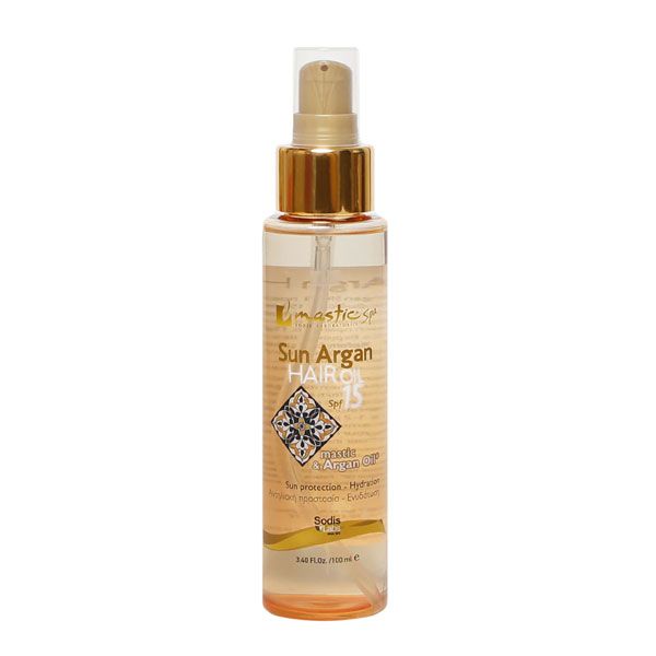 Αντηλιακό Μαλλιών Mastic Spa Sun Argan Oil Spf 15 – Αντηλιακό Λάδι Μαλλιών – Μαστίχα & Αργκάν