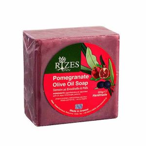 Hand Made Soap Rizes Crete Pomegranate Olive Oil Soap – 200gr