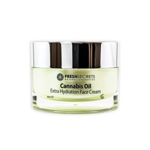 The Olive Tree Face Care Fresh Secrets Face Cream Extra Hydration with Cannabis Oil