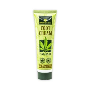 Kρέμα Ποδιών Fresh Secrets Foot Cream with Cannabis Oil