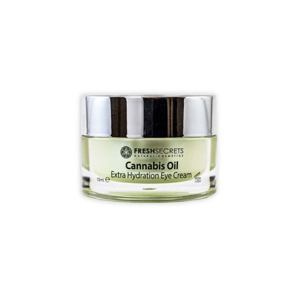 The Olive Tree Face Care Fresh Secrets Eye Cream Extra Hydration with Cannabis Oil