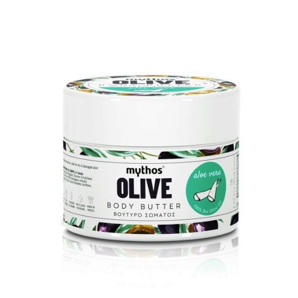 The Olive Tree Body Butter Mythos Olive Body Butter Aloe Vera – 200ml