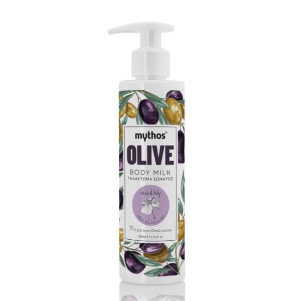 The Olive Tree New Arrivals Mythos Olive Body Milk Iris & Lily – 200ml