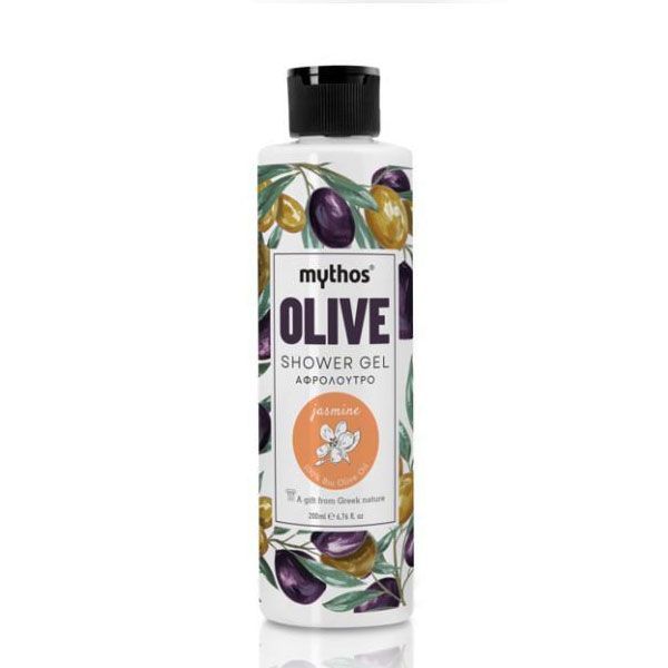 The Olive Tree Body Care Mythos Olive Shower Gel Jasmine – 200ml