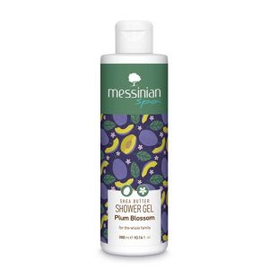 The Olive Tree Body Care Messinian Spa Shea Butter Shower Gel Plum Blossom – 300ml